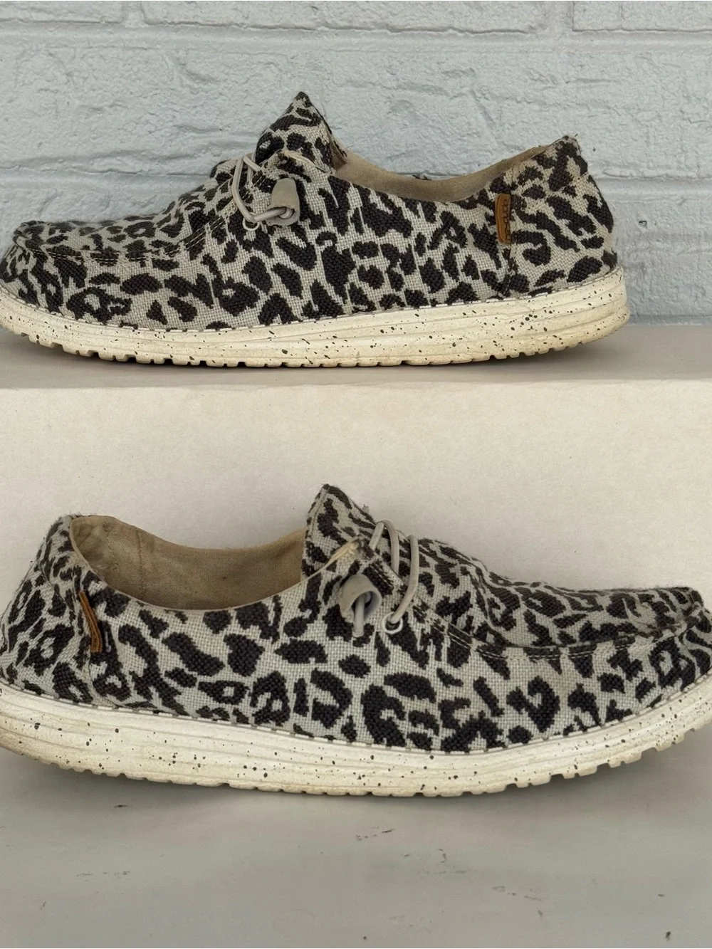 Cheetah Hey Dude Shoes Women's 11